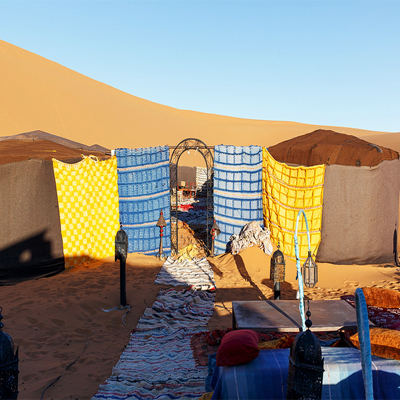 overnight camel trek Morocco
