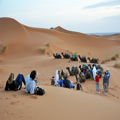 2 nights camel trek Morocco